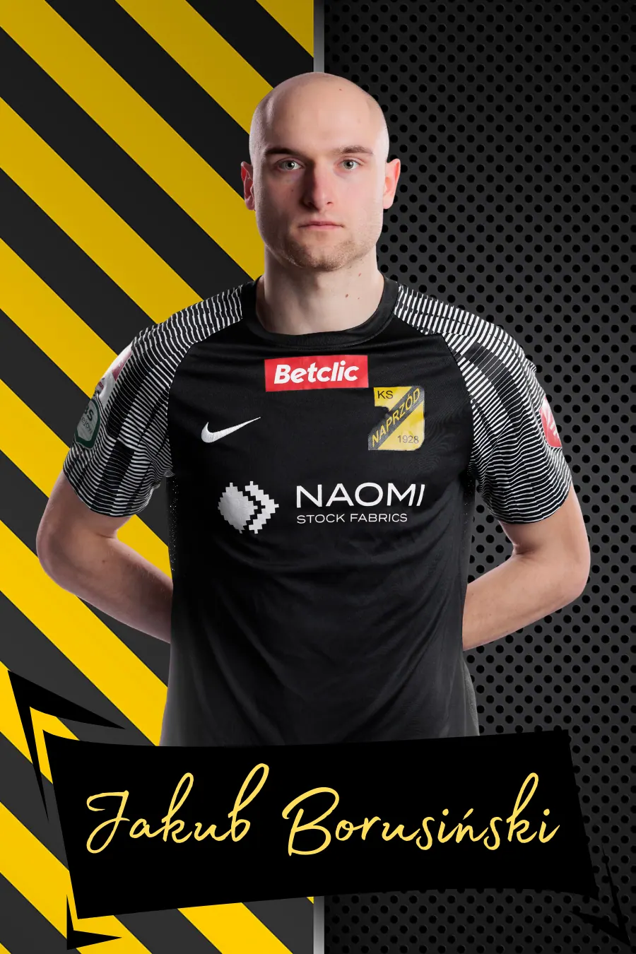 Jakub Borusiński · Bramkarz #12