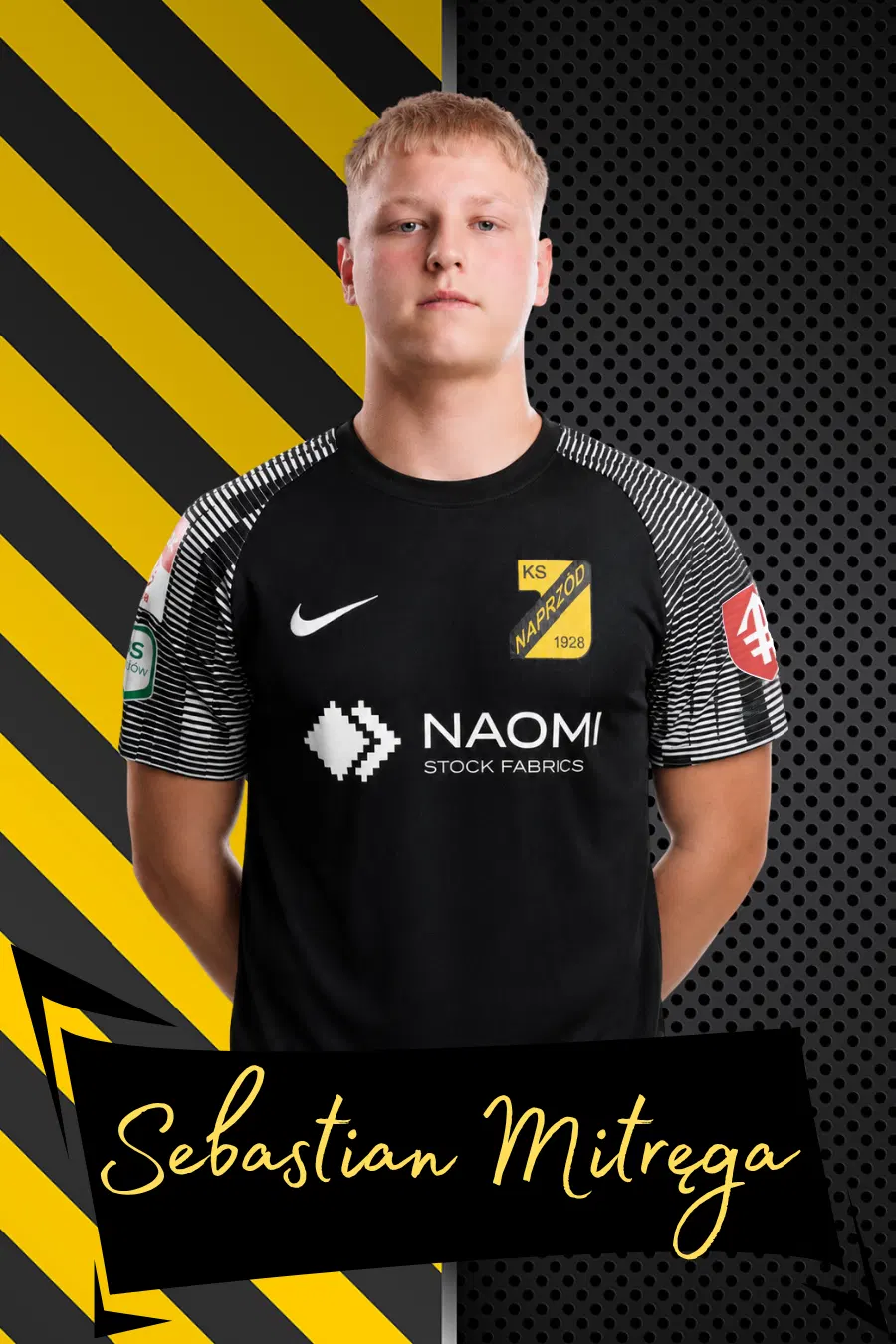 Sebastian Mitręga · Bramkarz #22