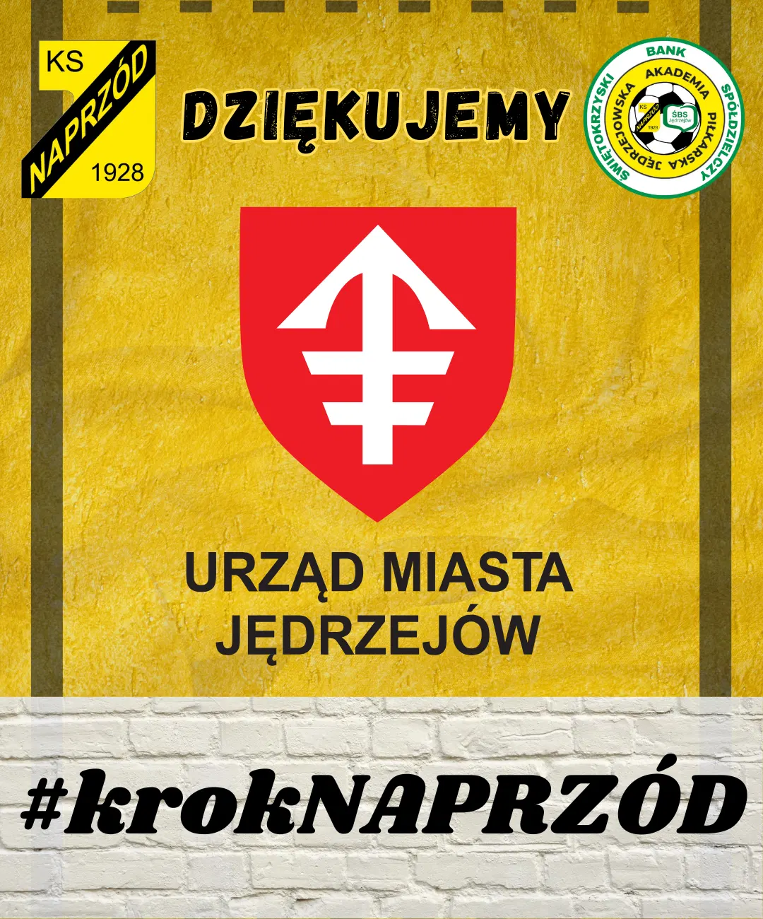 Podziękowania dla Urzędu Miasta